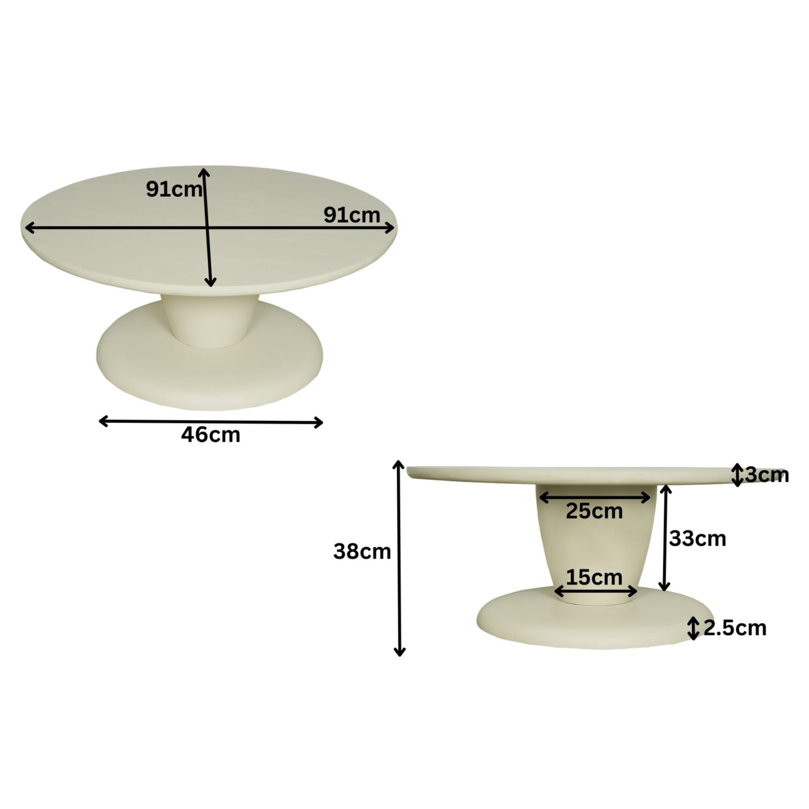 Couchtisch Mabel | 90 cm – Bild 6