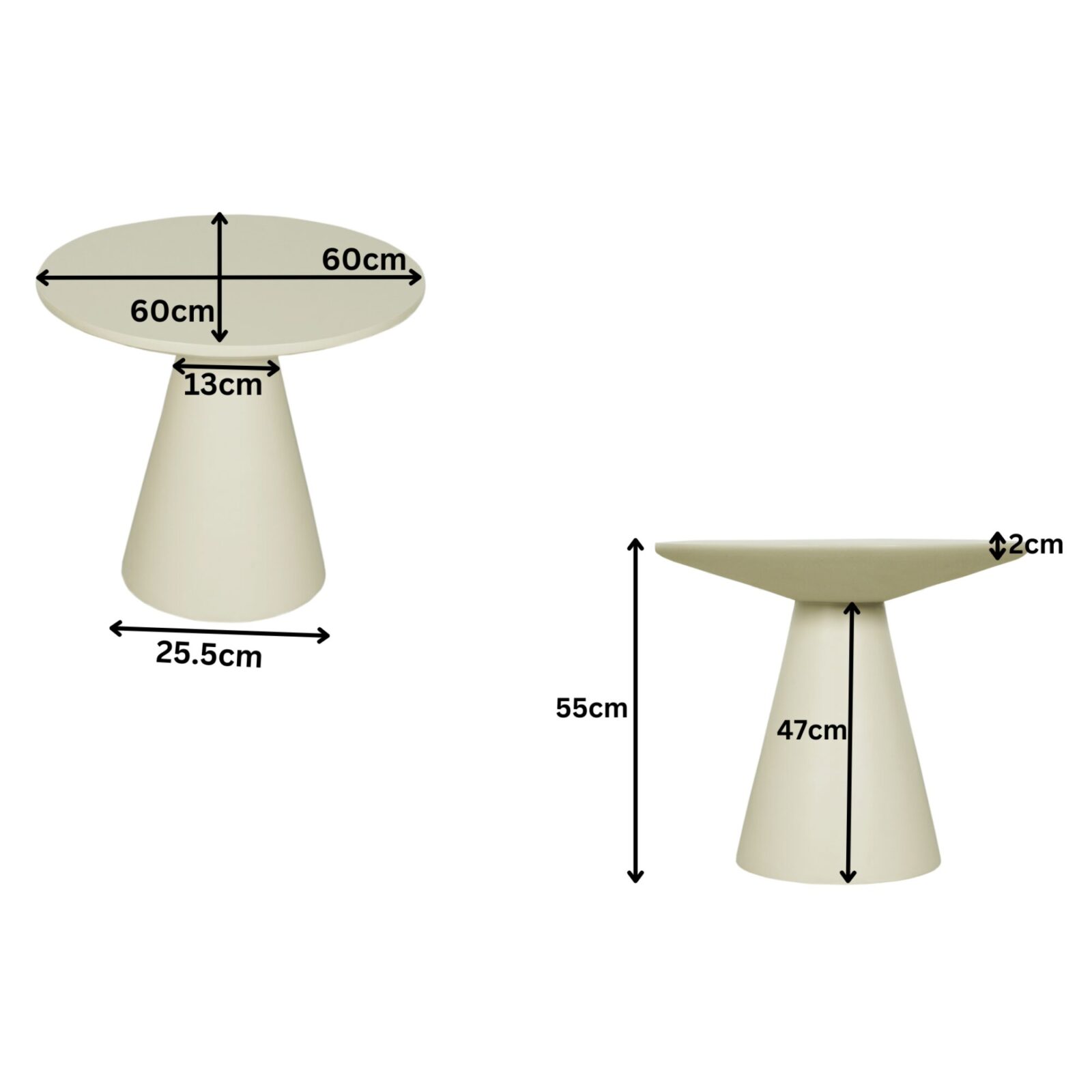 Couchtisch Bellis | 60 cm – Bild 6