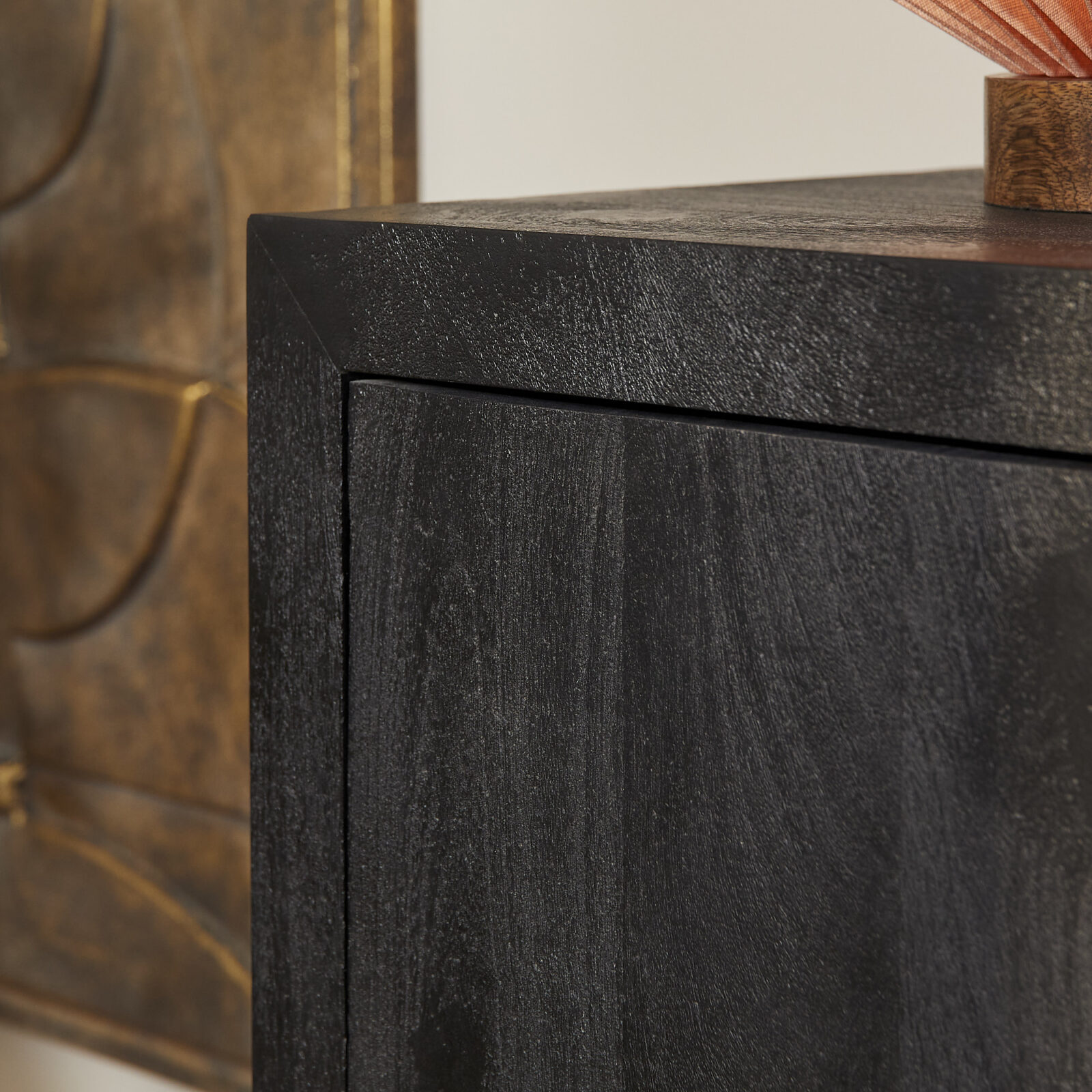 Sideboard Brüssel Schwarz 3-türig | 150 cm – Bild 3