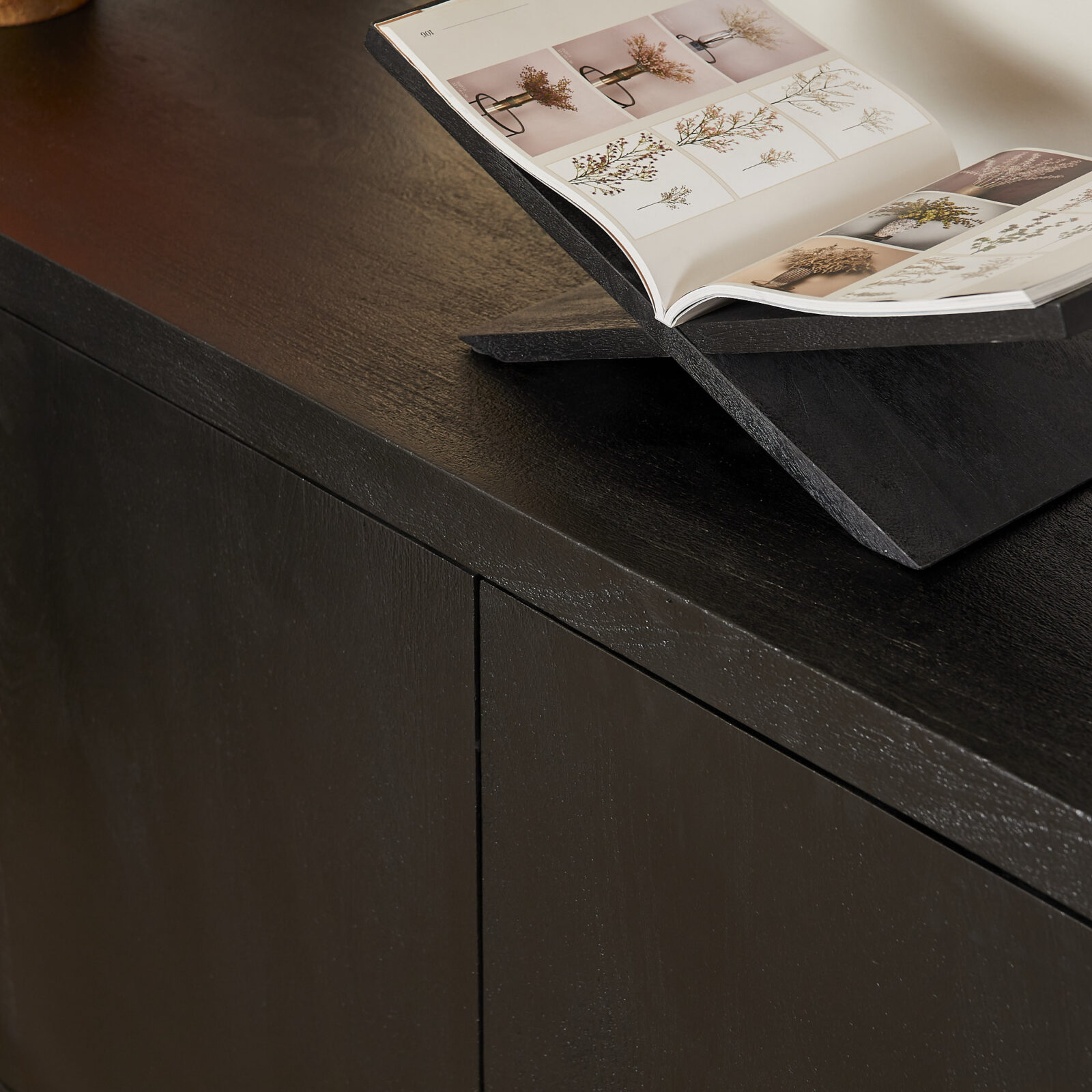 Sideboard Brüssel Schwarz 4-türig | 200 cm – Bild 2