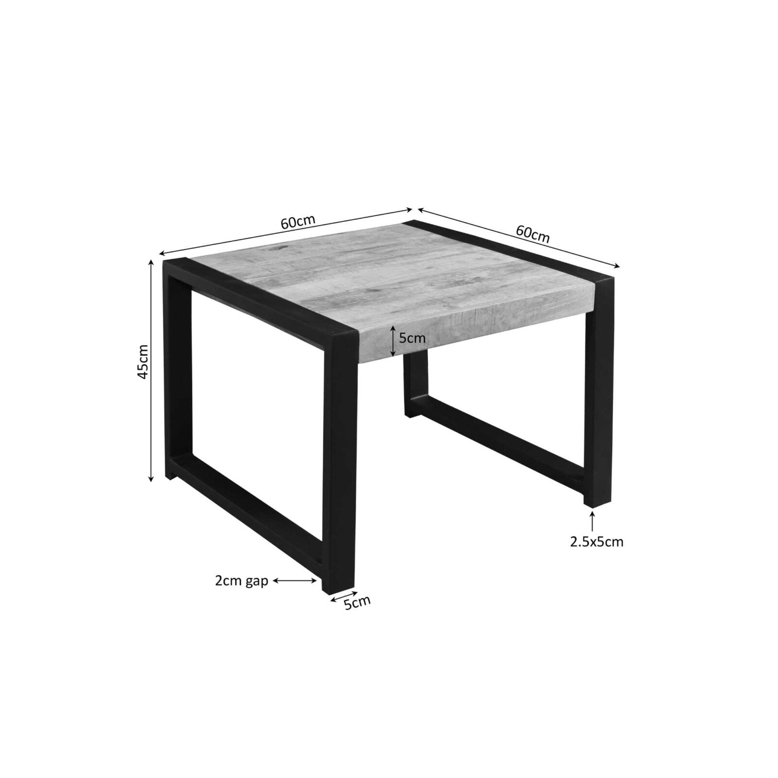 Beistelltisch Boaz 60 cm – Bild 5