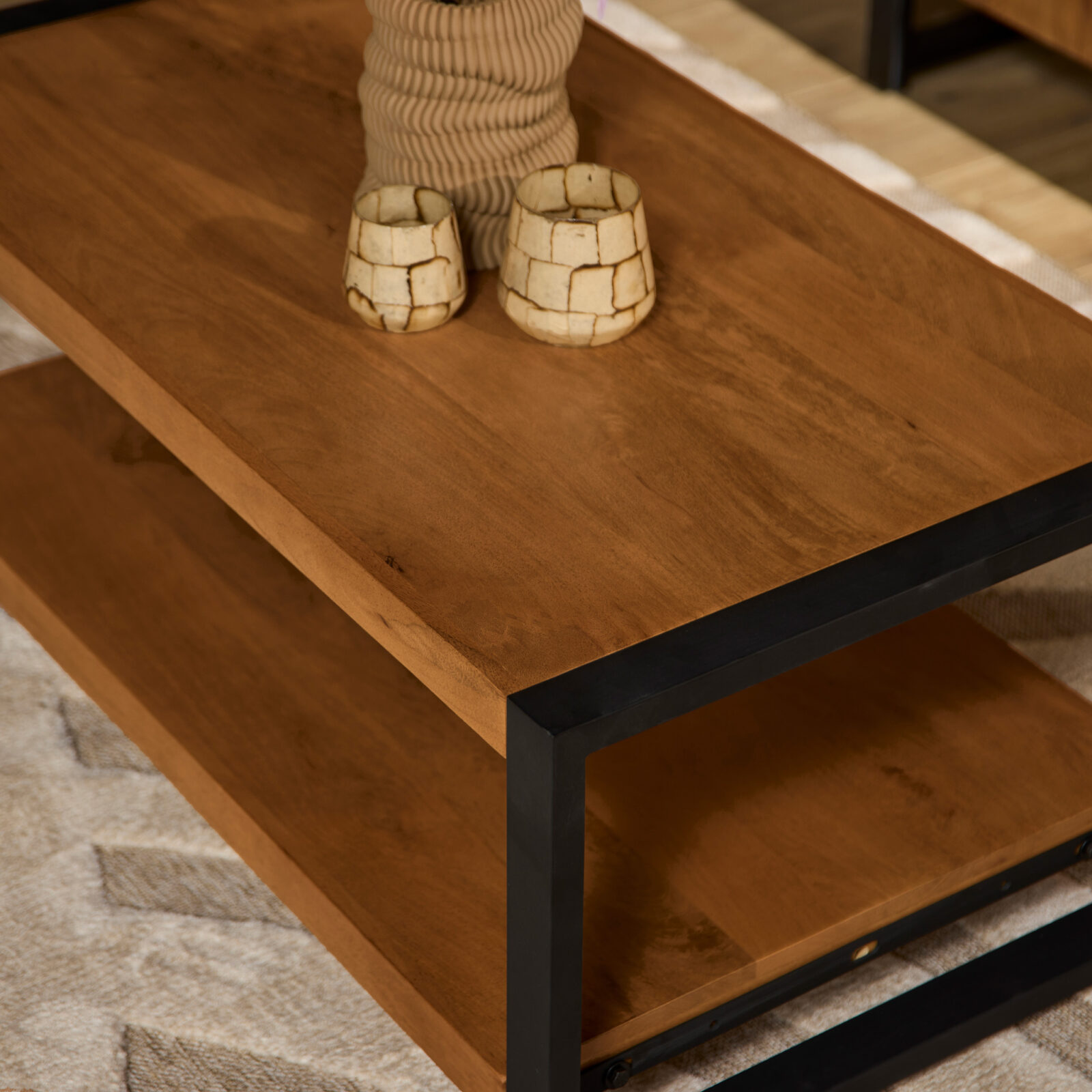 Couchtisch Boaz mit Ablageboden | 110 cm – Bild 2