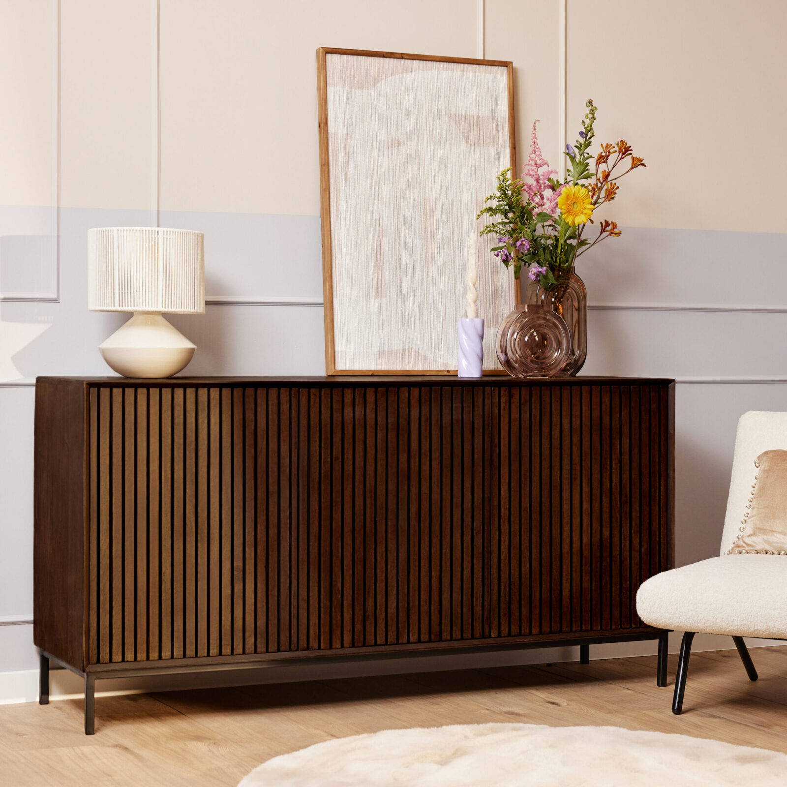 Sideboard Madison Braun | 165 cm