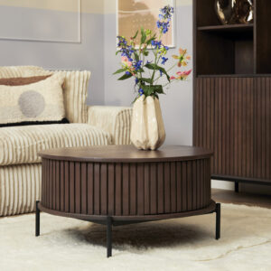 Couchtisch Madison Brown | 80 cm | rund