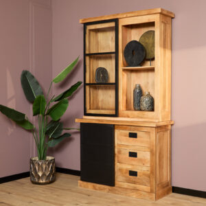 Nashville Vitrinenschrank | 120 cm