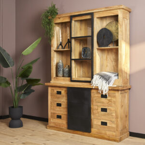 Nashville Vitrinenschrank | 160 cm