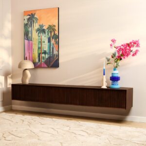 Zwevend tv-meubel Madison Brown | 200 cm