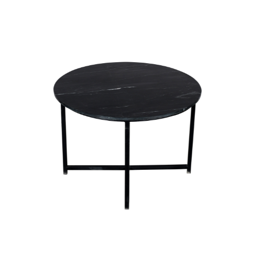 Couchtisch Collin | Schwarzer Marmor 75 cm – Bild 2