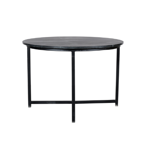 Couchtisch Collin | Schwarzer Marmor 75 cm – Bild 3