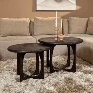 Couchtisch Milou | Schwarz | 70 cm