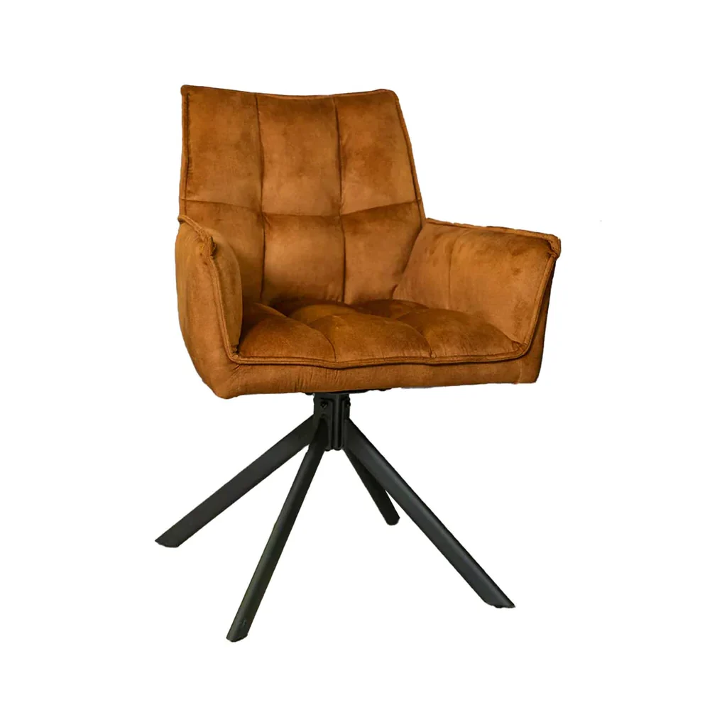 Esszimmerstuhl Dani | Samt Gold (2er-Set) – Bild 5