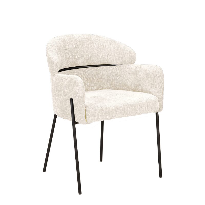 Esszimmerstuhl Otis | Weiß (2er-Set) - Afbeelding 5