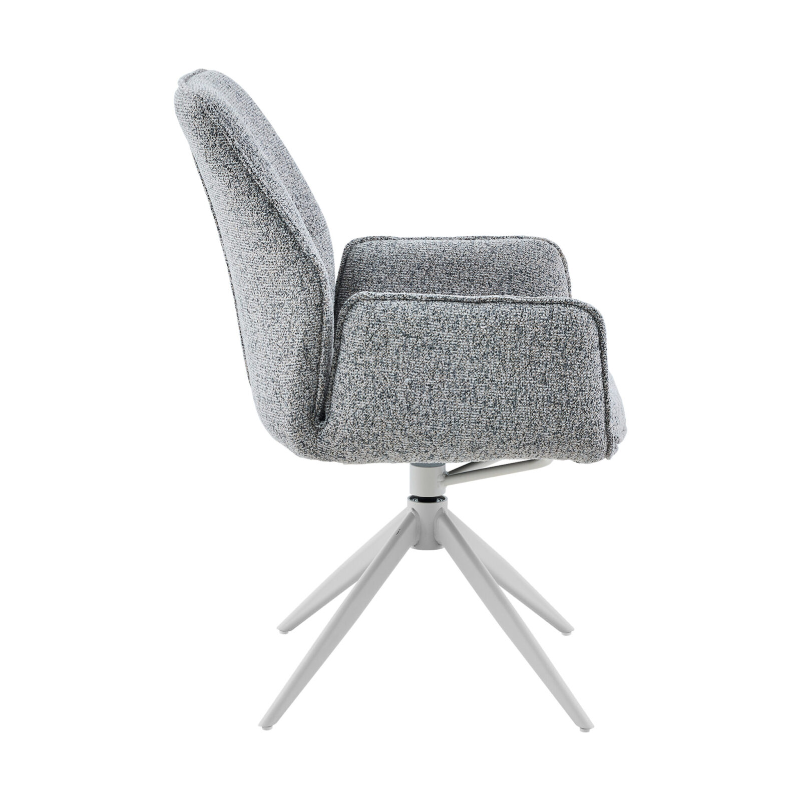 Esszimmerstuhl Hera | Grau | mit Armlehne - Afbeelding 4