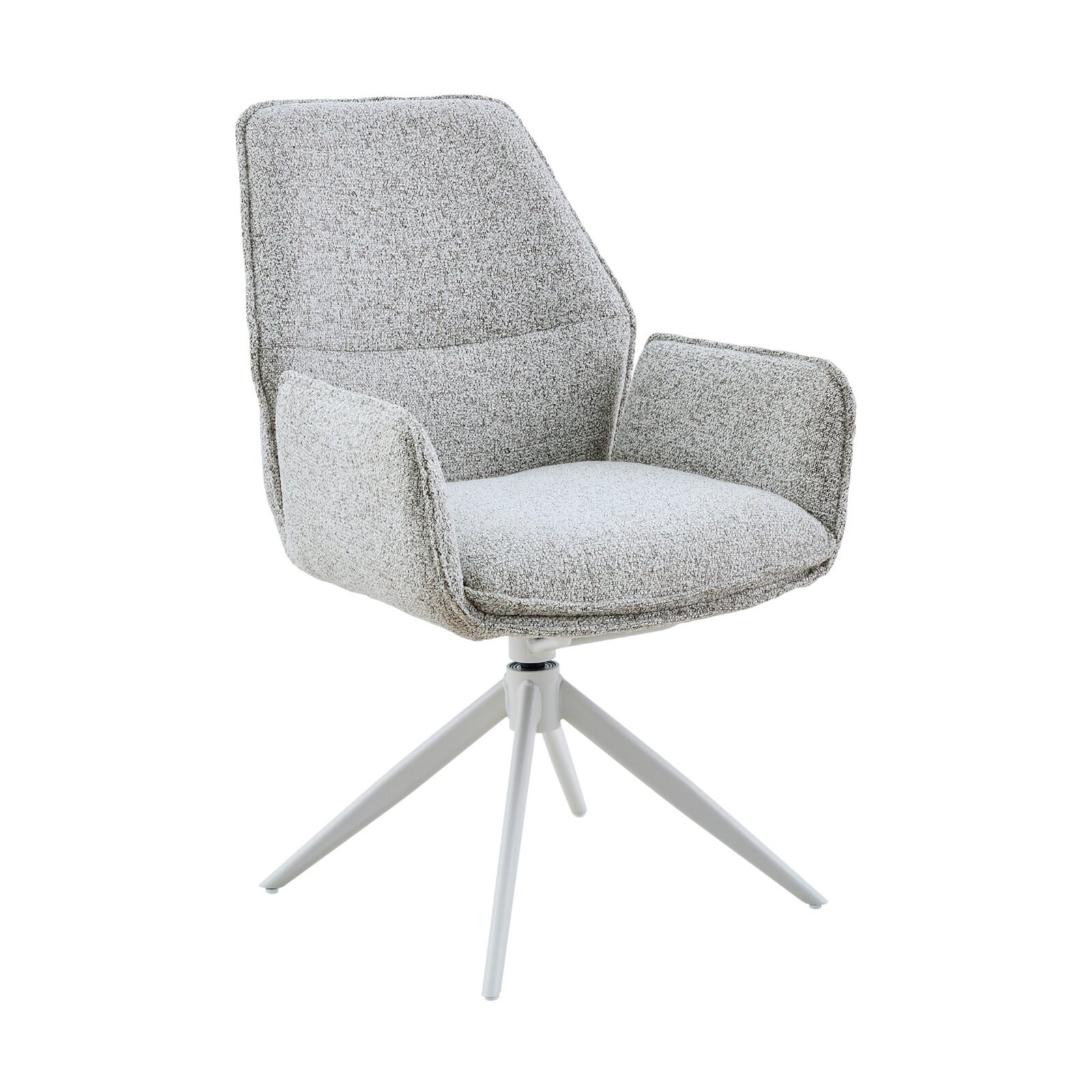 Esszimmerstuhl Hera | Hellgrau | mit Armlehne - Afbeelding 3