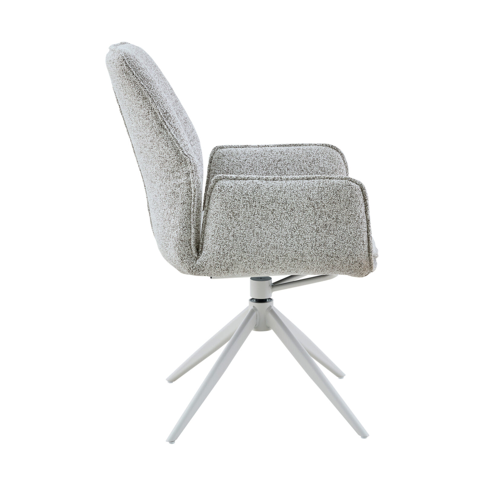 Esszimmerstuhl Hera | Hellgrau | mit Armlehne - Afbeelding 4