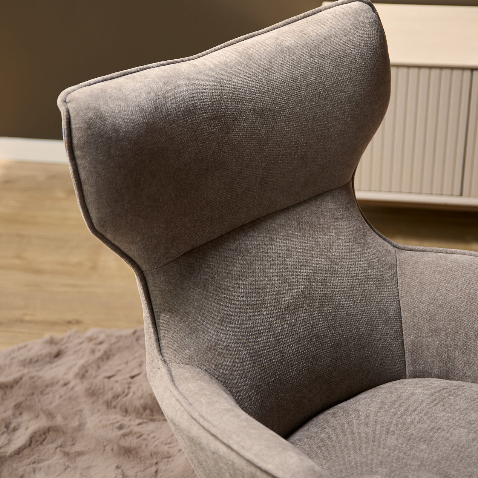 Sessel Julia | Taupe – Bild 2