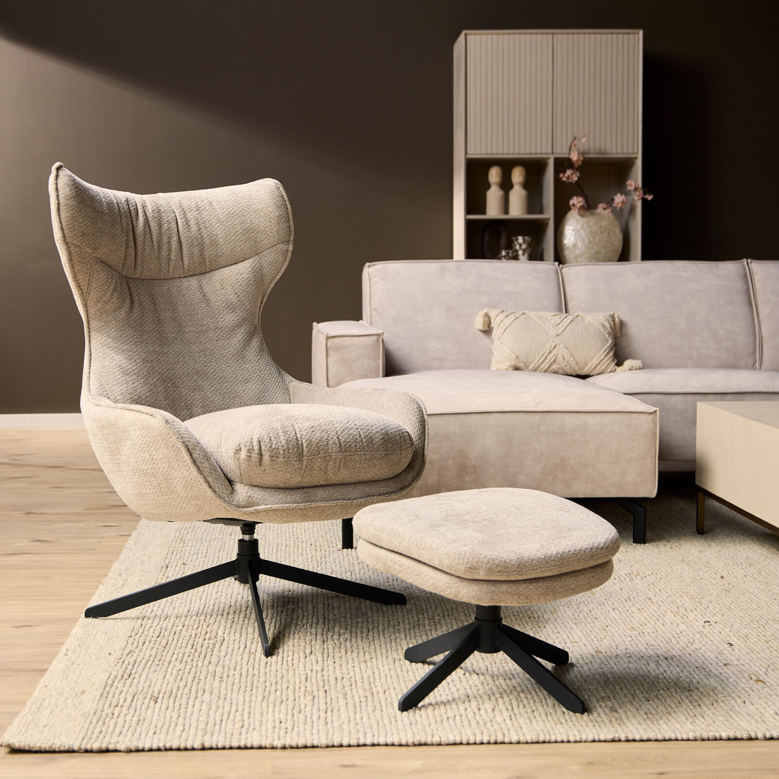 Sessel Olivia | Taupe