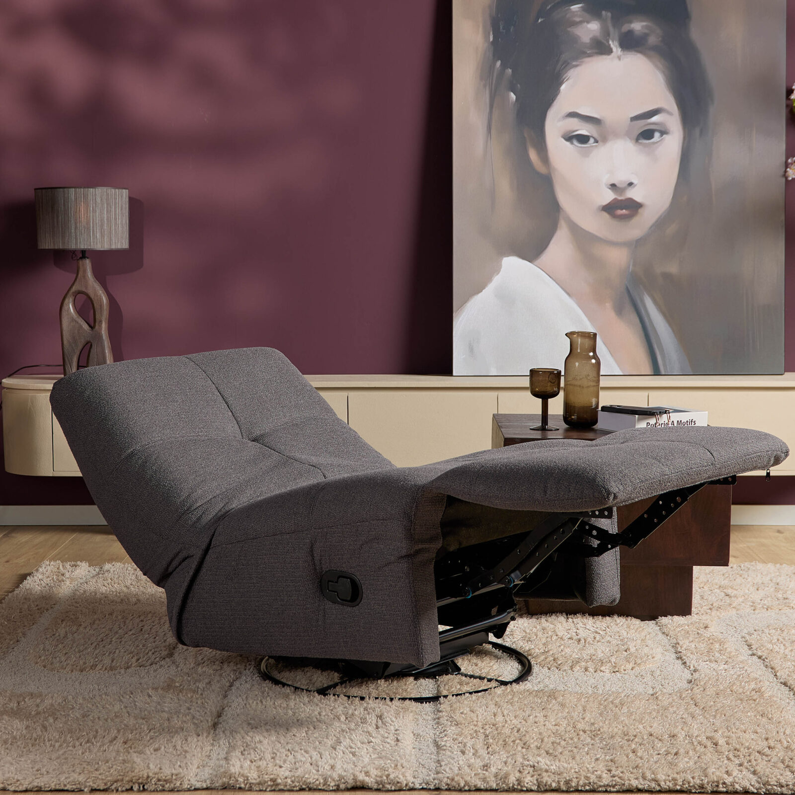 Relaxsessel Lazy | Dunkelgrau – Bild 36