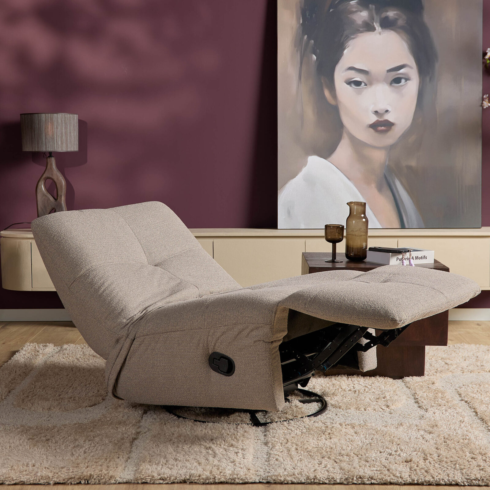 Relaxsessel Lazy | Taupe – Bild 25