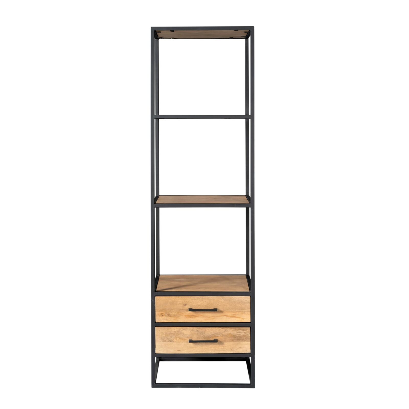 Bücherregal Dakota 2 Schubladen | 55 cm