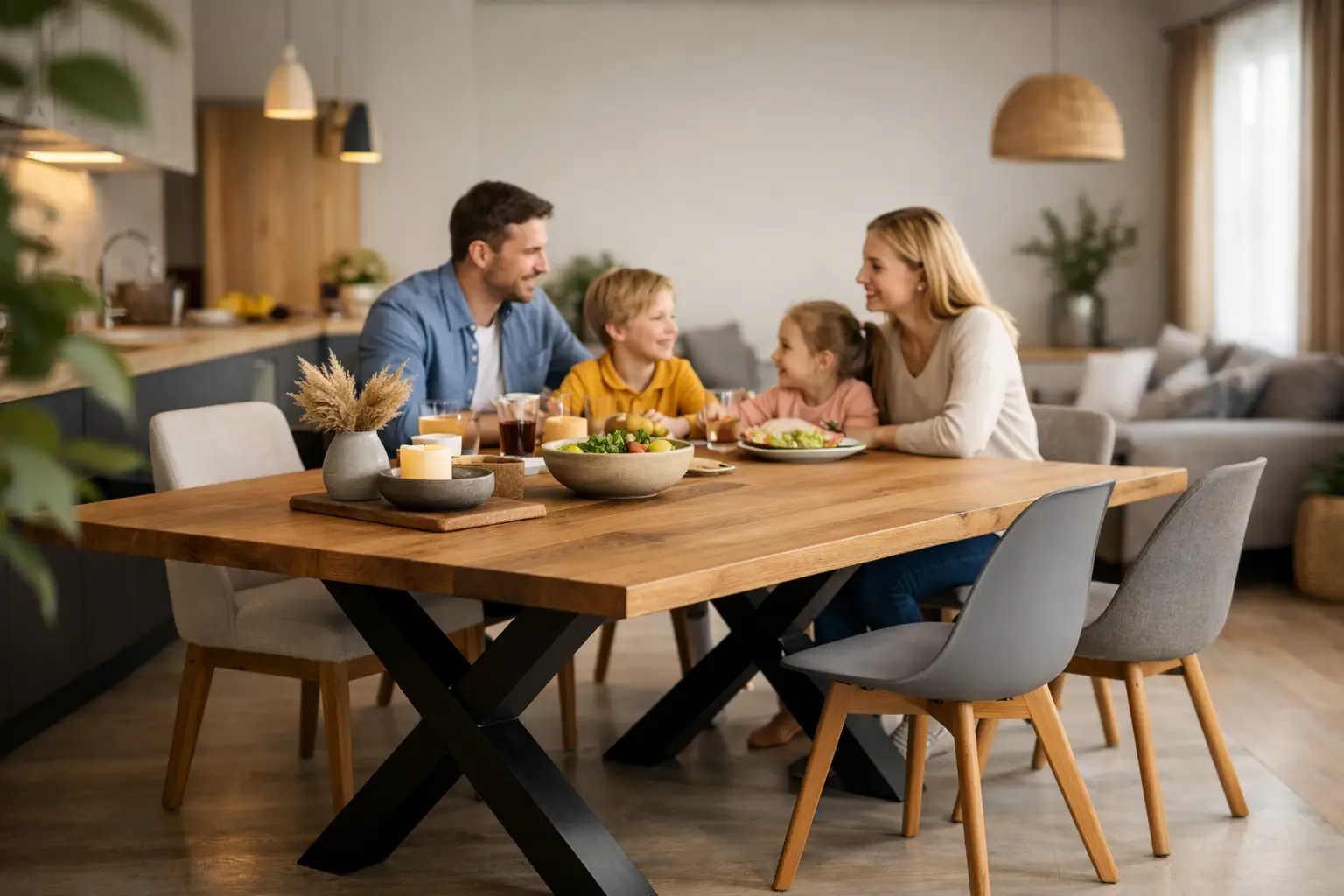 Beste Esstische für Familien richtig wählen