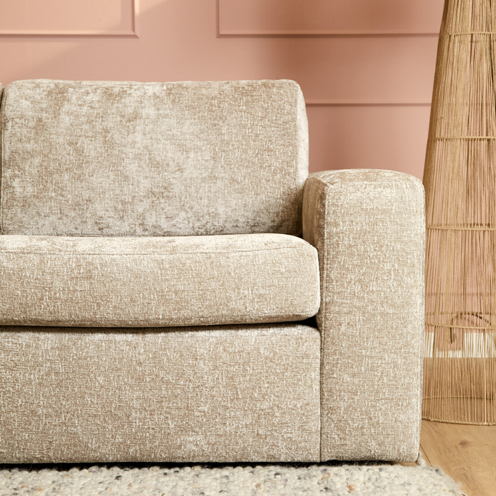 MySofa Alma | Divan links + 2,5-Sitzer | Beige – Bild 5