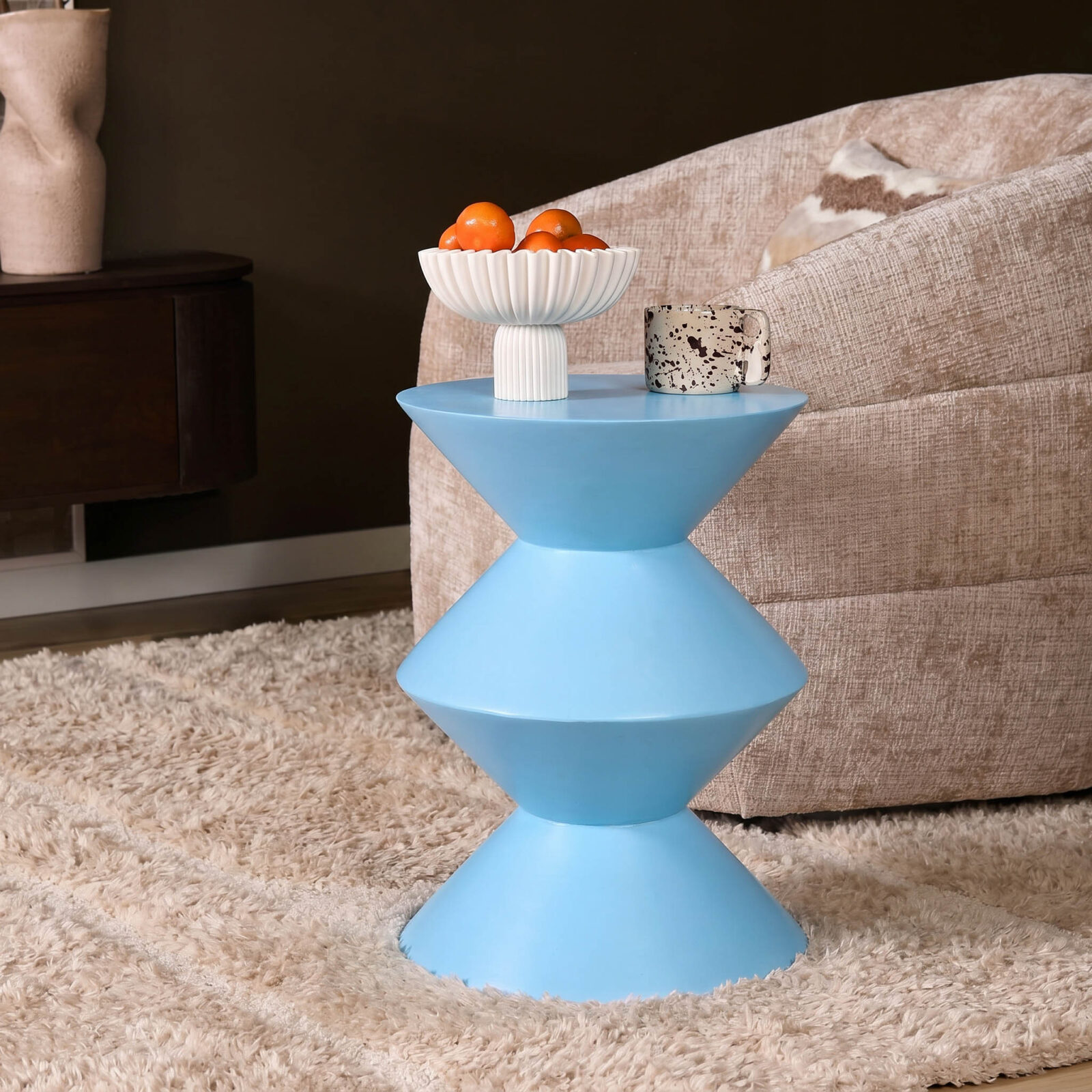Beistelltisch Abel | Blau – Bild 4
