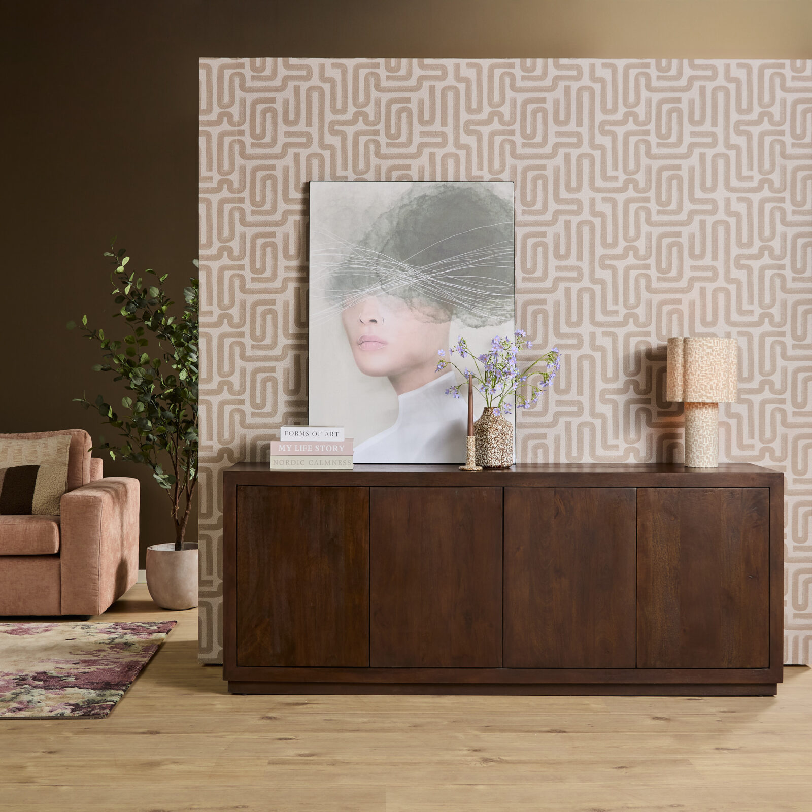 Sideboard Brussel Brown | 200 cm – Bild 8