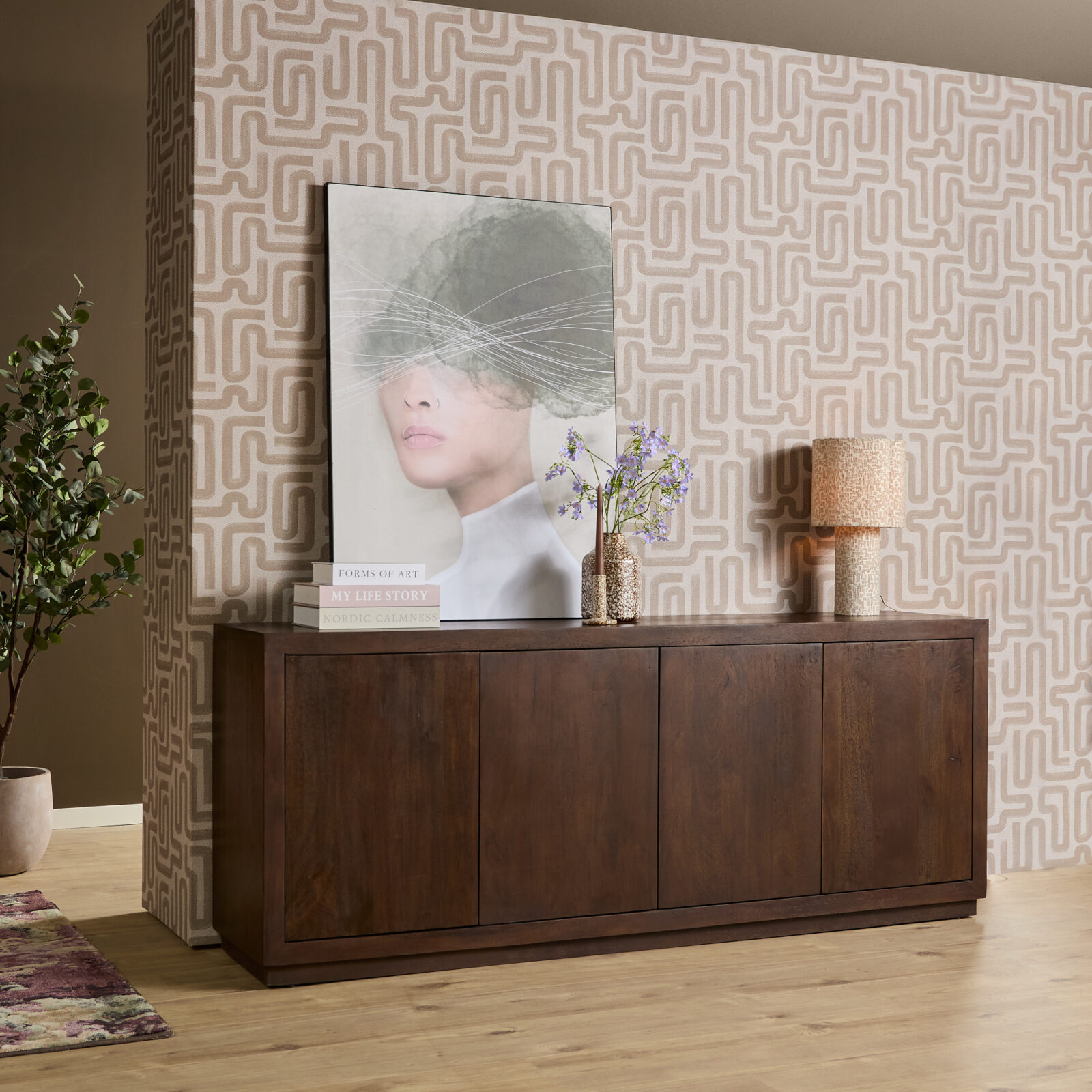 Sideboard Brussel Brown | 200 cm – Bild 9