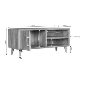 Sideboard Madison Brown | 210 cm