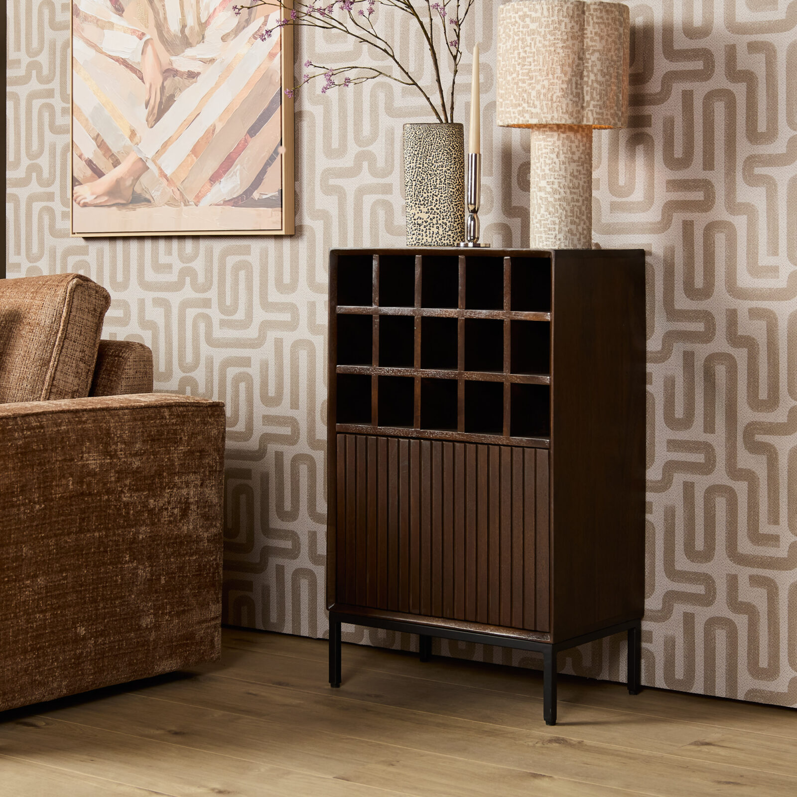 Weinschrank Madison Brown | 55 cm – Bild 10