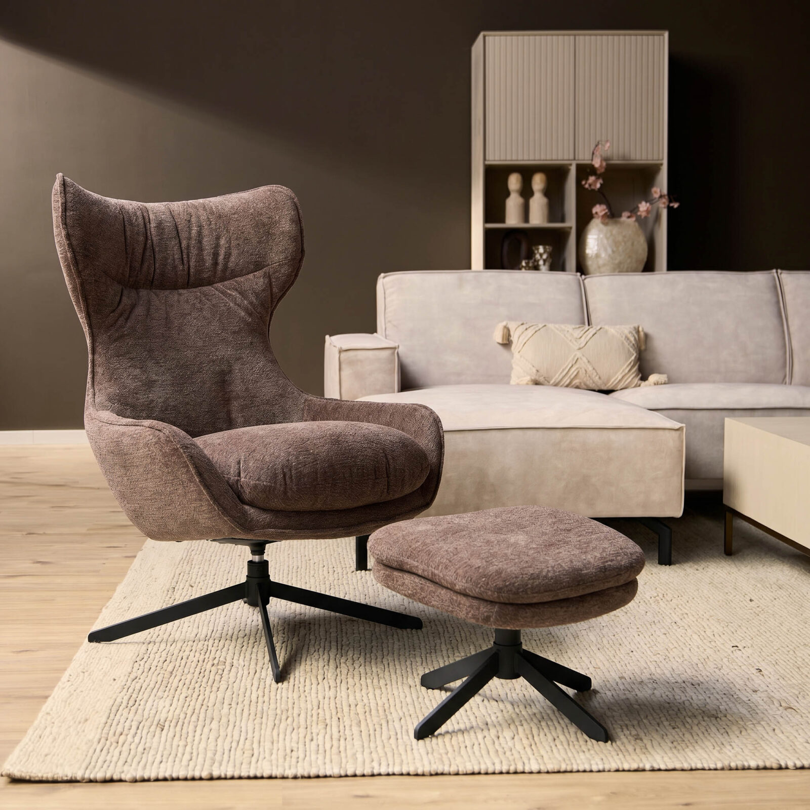 Sessel Olivia | Lila – Bild 7