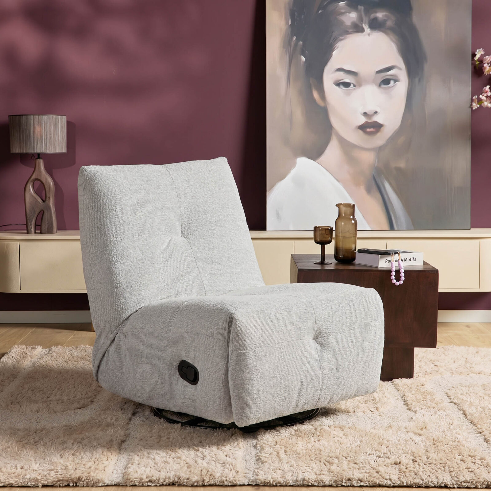 Relaxsessel Lazy | Hellgrau – Bild 22